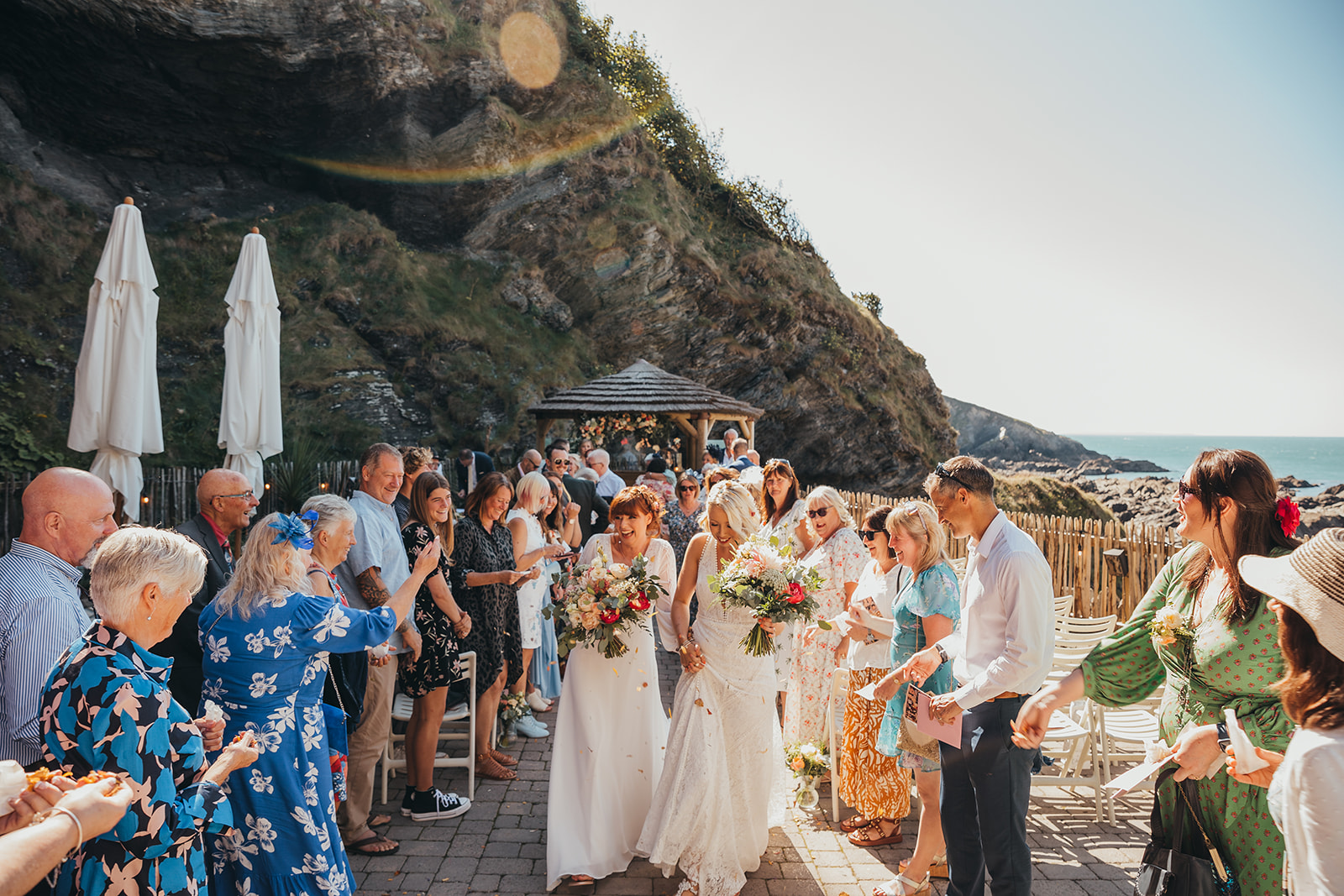 Tunnels Beaches LGBTQ+ wedding photos